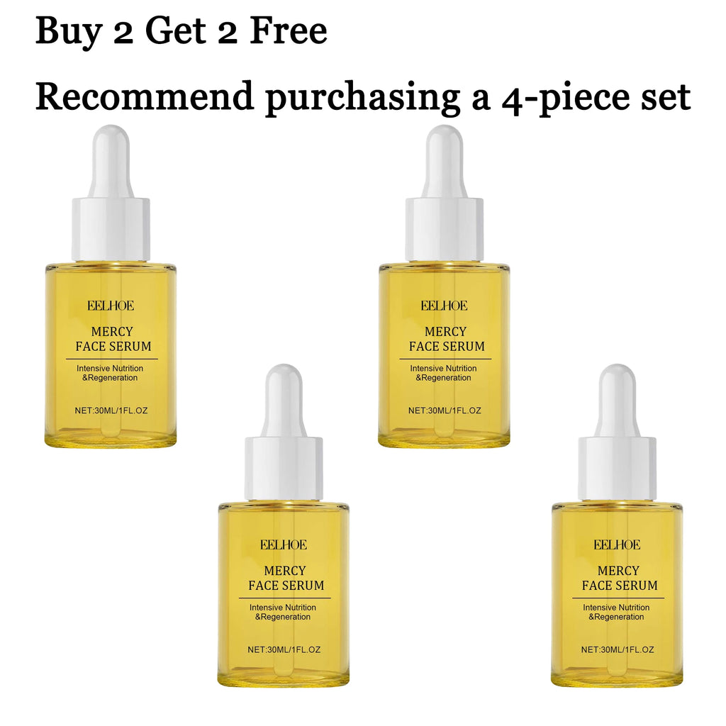 30ML Face Care Serum Deep Moisturizing Improve Skin Texture Enhance Smoothness Fade Fine Lines Firming Rich Nutrient Glowing Facial Serum Oasis Select 4 pcs United States