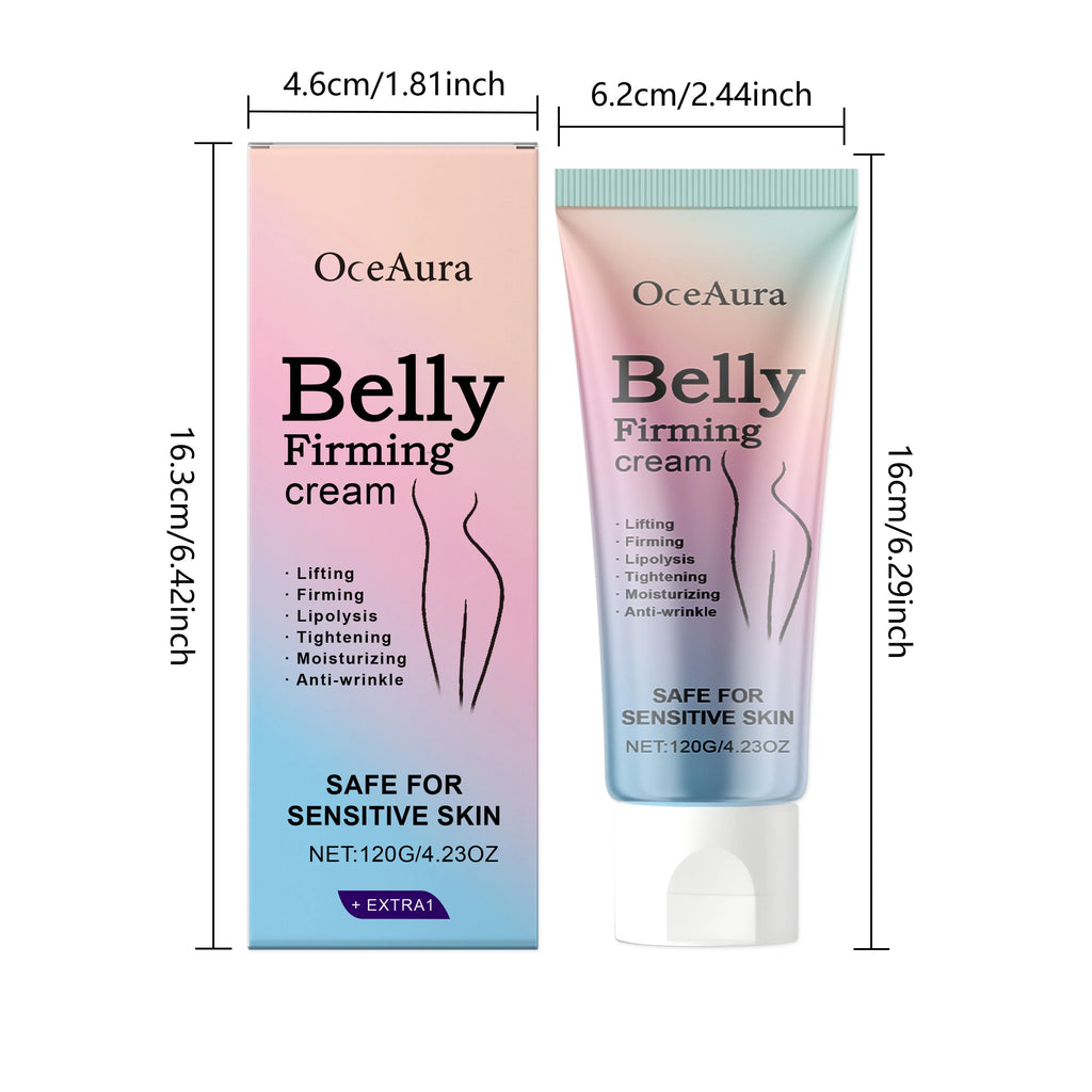 120g Belly Firming Cream Daily Moisturizing Enhance Skin Elasticity Nourishing Reduce Sagging Body Lotion for All Skin Types Oasis Select