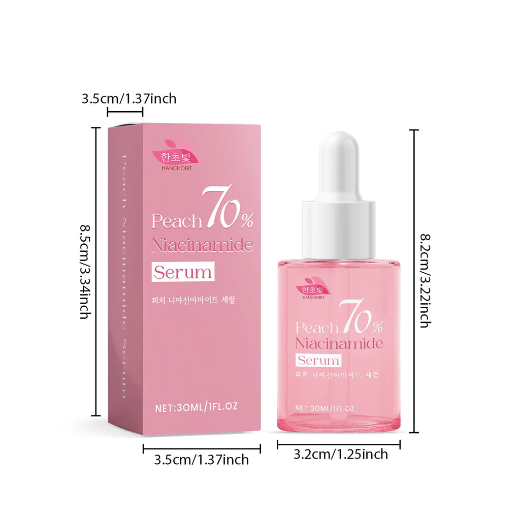 30ML Niacinamide Face Serum Deep Moisturizing Reduce Dullness Enhance Skin Elasticity Smoothing Non-sticky Softening Face Serum Oasis Select