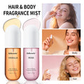 50ml Vanilla Rose Fragrance Spray Hair & Body Fragrance Mist Fresh Long Lasting Fragrance Perfume Travel Size Freshener Spray Oasis Select 2pcs