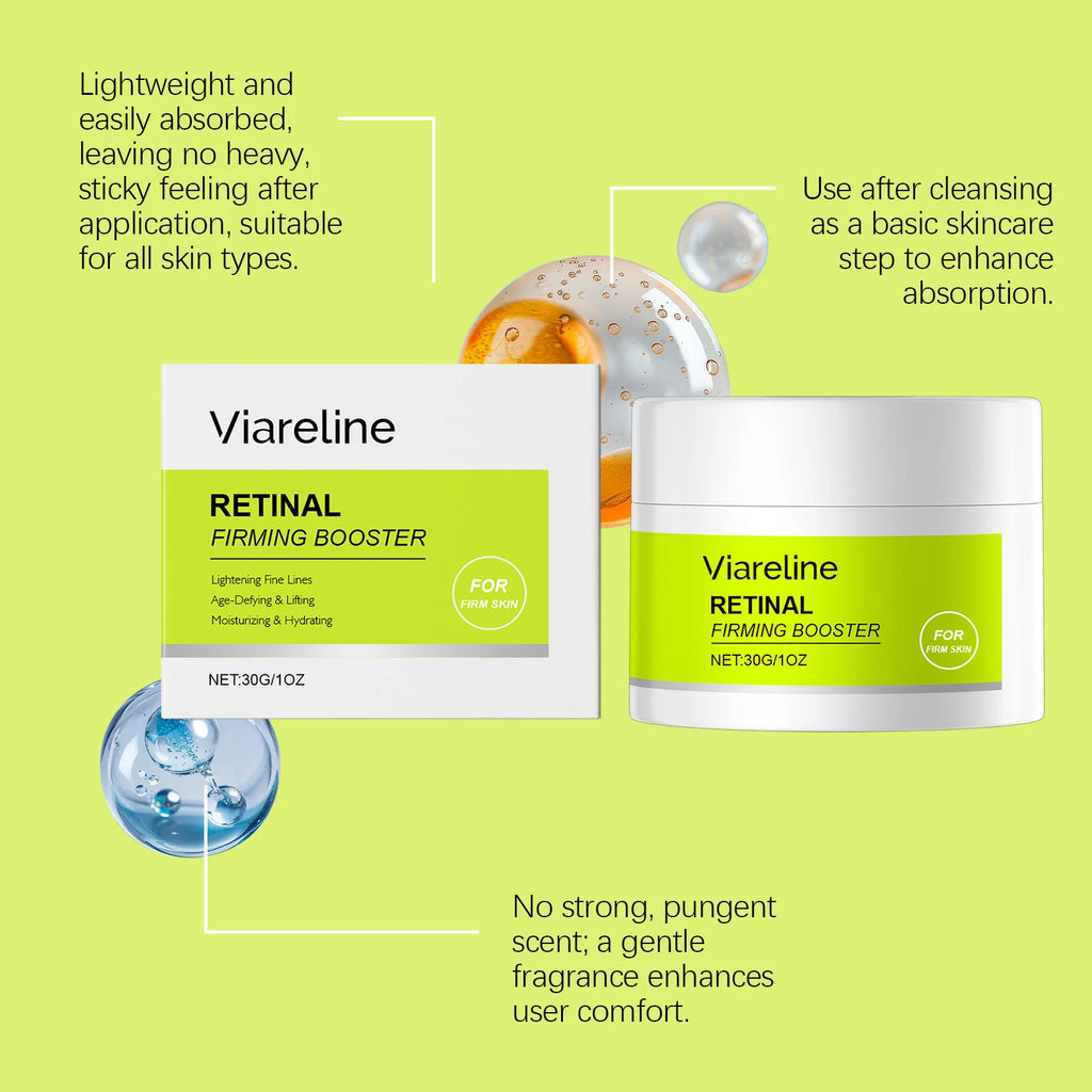 30g Retinol Face Cream Deep Moisturizing Softening Skin Boosts Radiance Glowing Tone Repair Dullness Soothing Facial Lotion Oasis Select