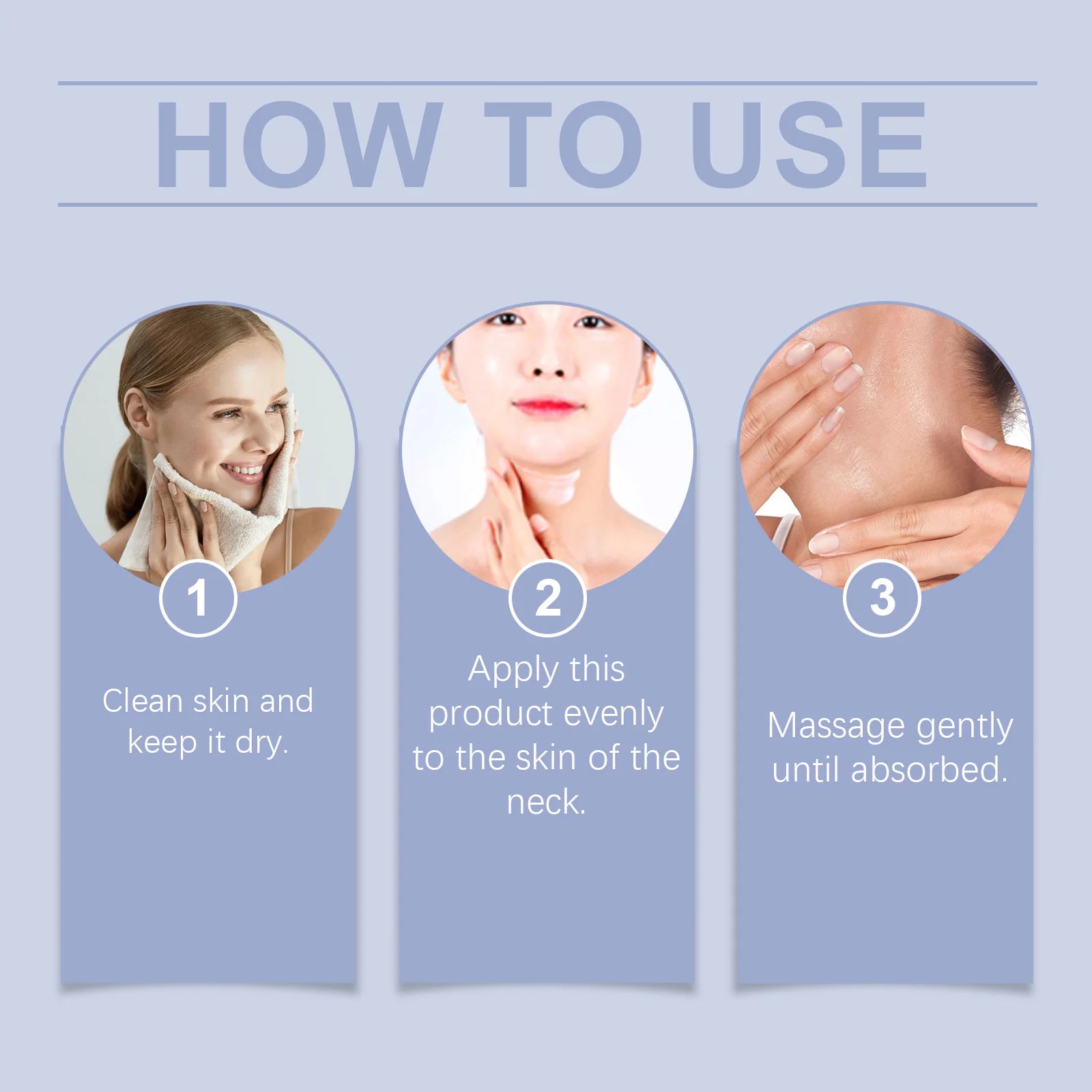 50g Neck Skin Care Cream Moisturizing Nourishing Pores Enhance Skin Elasticity Firming Refreshing Non-greasy Glowing Tightening Neck Lotion Oasis Select