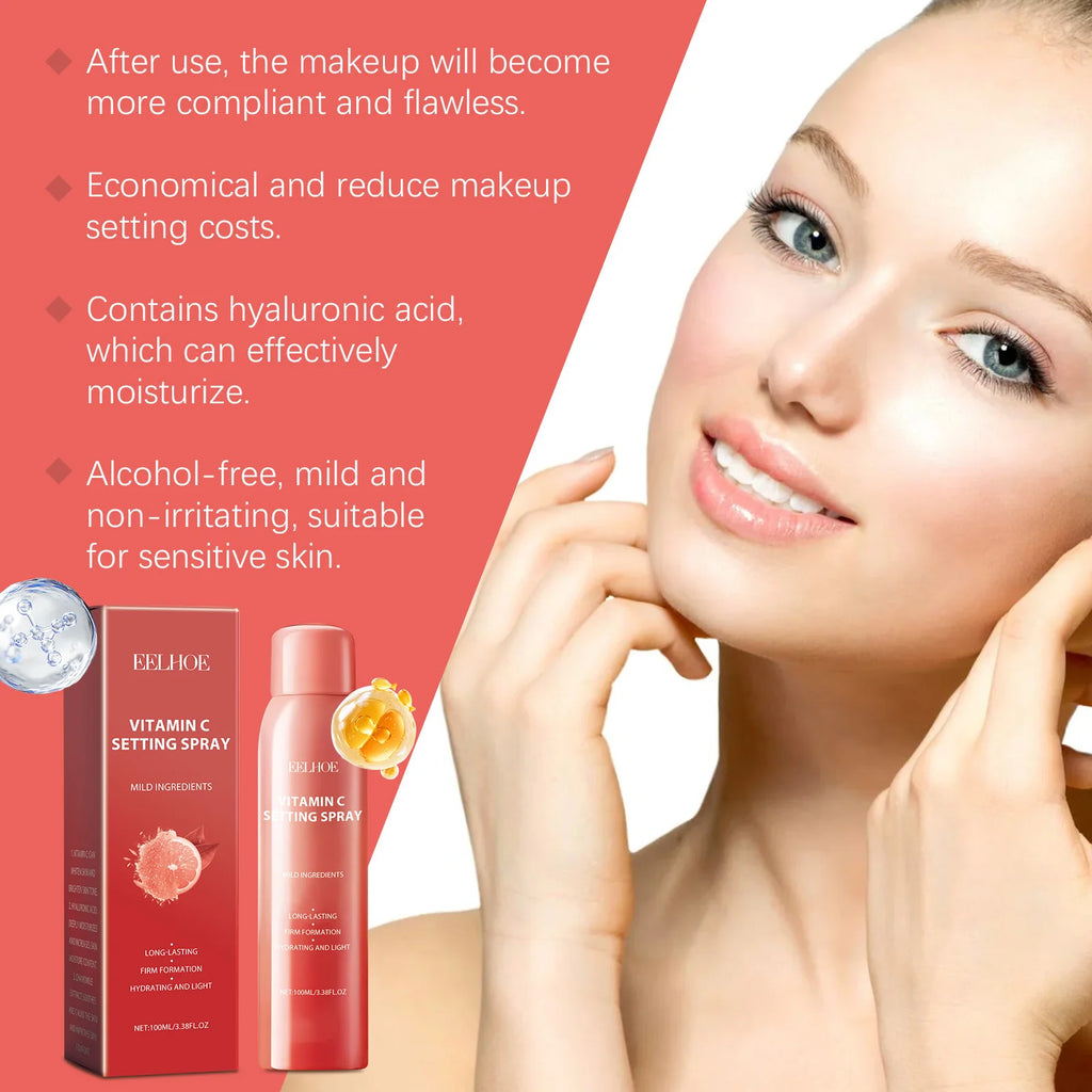 VC Hydrating Setting Spray Enhance Gloss Long Lasting Makeup Brightening Refreshing Non-sticky Soothing Makeup Setting Spray Oasis Select