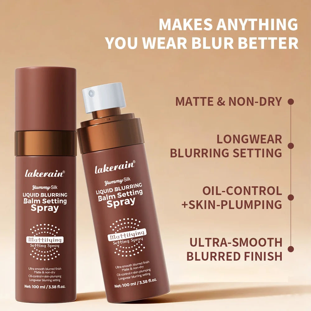Lakerain Matte Setting Spray – Blurring, Hydrating & Oil Control Makeup Setting Spray Oasis Select