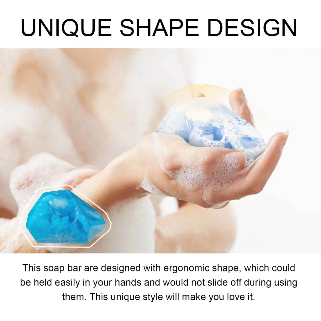 Multi Scent Body Washing Soap Bar Gentle Cleaning Pores Non-tight Oil Control Enhance Smoothness Lasting Fragrance Body Soap Oasis Select