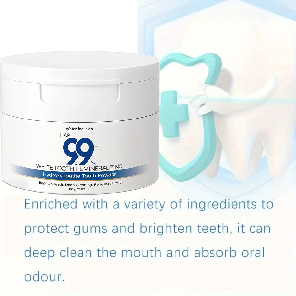 99% HAP Hydroxyapatite Tooth Powder – Remineralizing & Whitening Remineralizing Tooth Powder Oasis Select