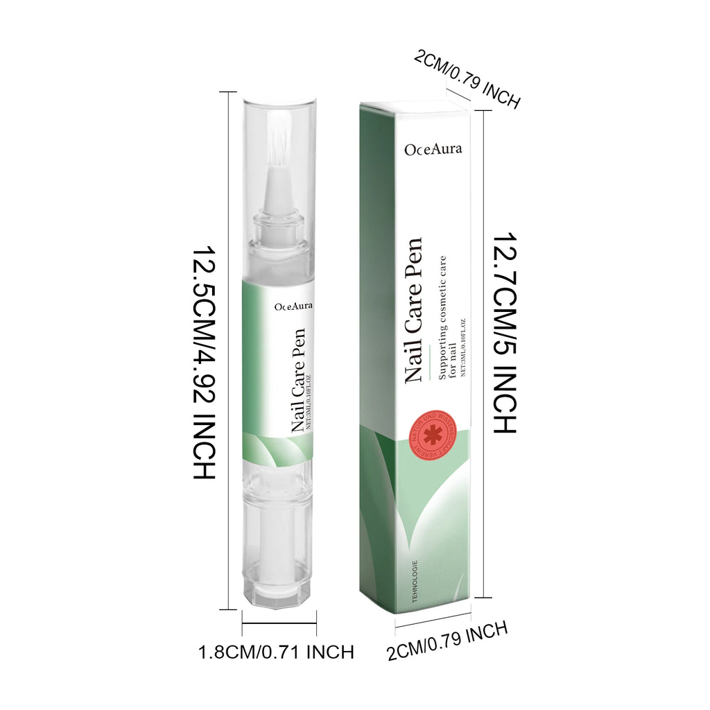 Natural Nail Care Pen Prevent Cracked Moisturizing Deeply Nourishing Nail Relief Discomfort Strengthening Nail Structure Oil Pen Oasis Select