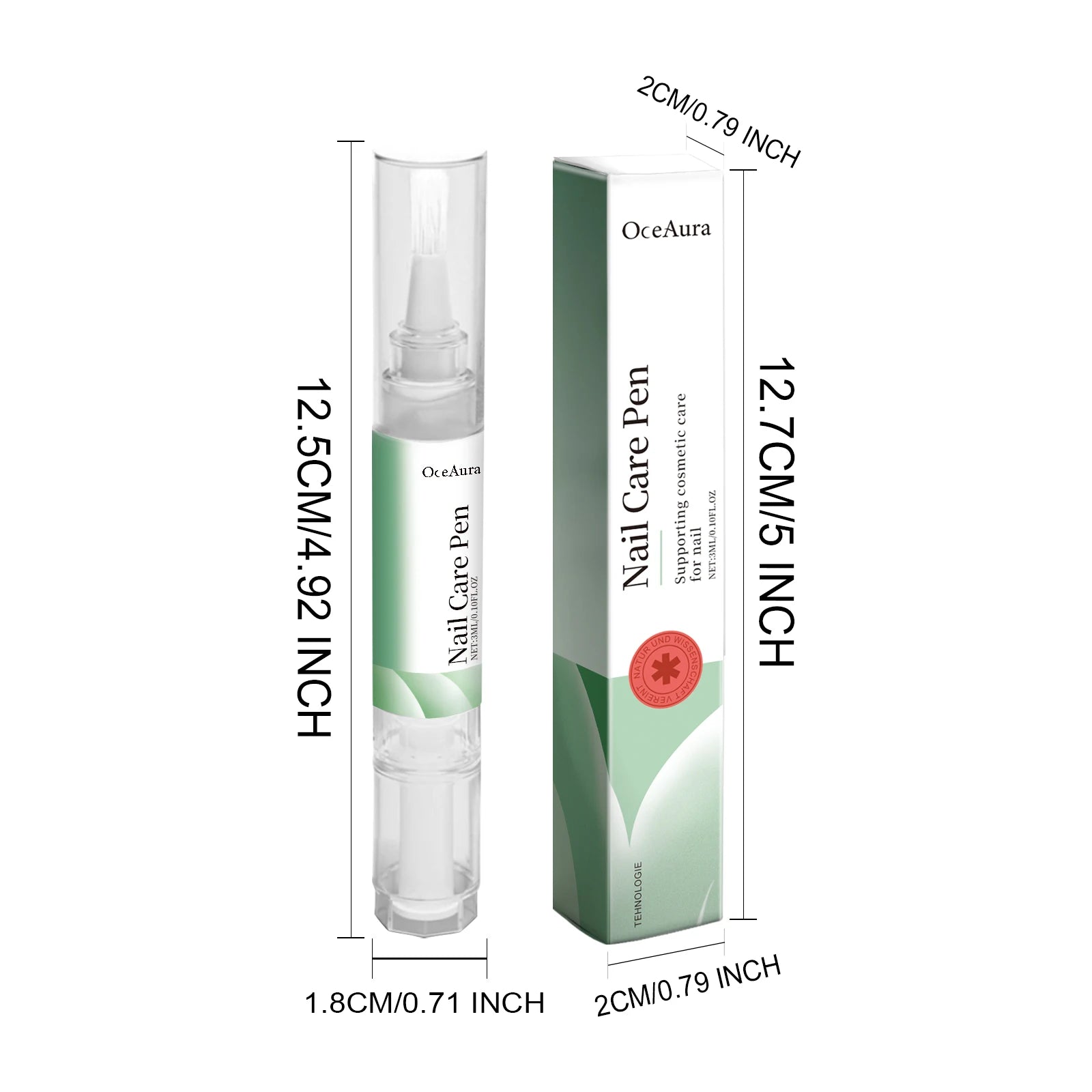 Natural Nail Care Pen Prevent Cracked Moisturizing Deeply Nourishing Nail Relief Discomfort Strengthening Nail Structure Oil Pen Oasis Select