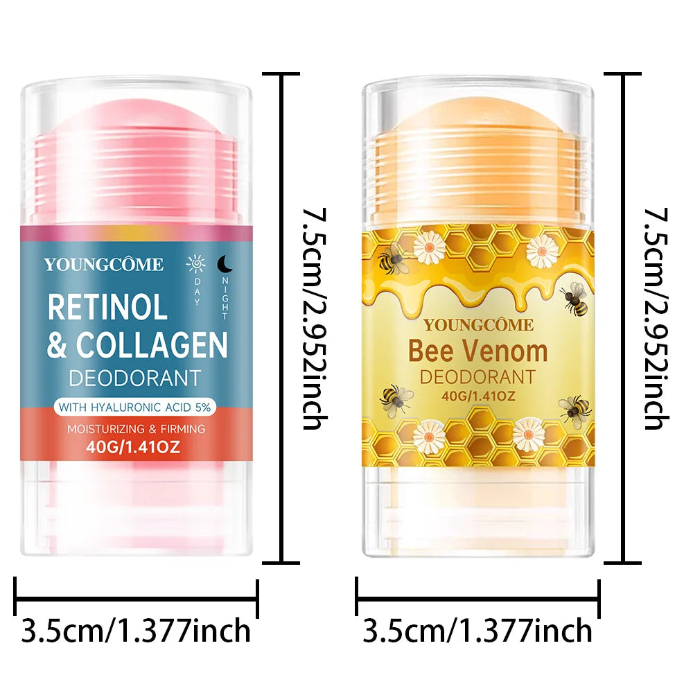 Women's Natural anti Deodorant Lotion Multiple Fruits Perfume Exciting Ambiguous Atmosphere Long Lasting Fragrance Skin Care Oasis Select 40g - Set A