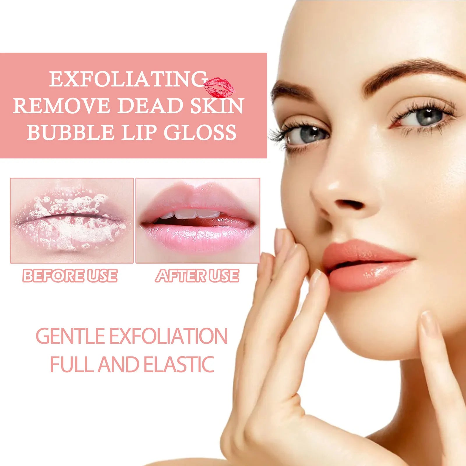 30ML Lip Exfoliating Mask Deep Moisturizing Enhance Smoothness Anti-chapping Nourishing Fade Fine Lines Softening Improve Skin Elasticity Lip Care Mask Oasis Select