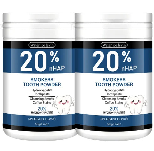 20% Hydroxyapatite Tooth Powder – Whitening for Smokers Whitening Tooth Powder Oasis Select Blue Option 1