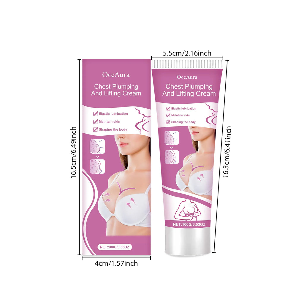 Oceaura Breast Lifting Cream Nourishing Enhance Skin Elasticity Lifting Reduce Dryness Non-greasy Refreshing Breast Cream Oasis Select