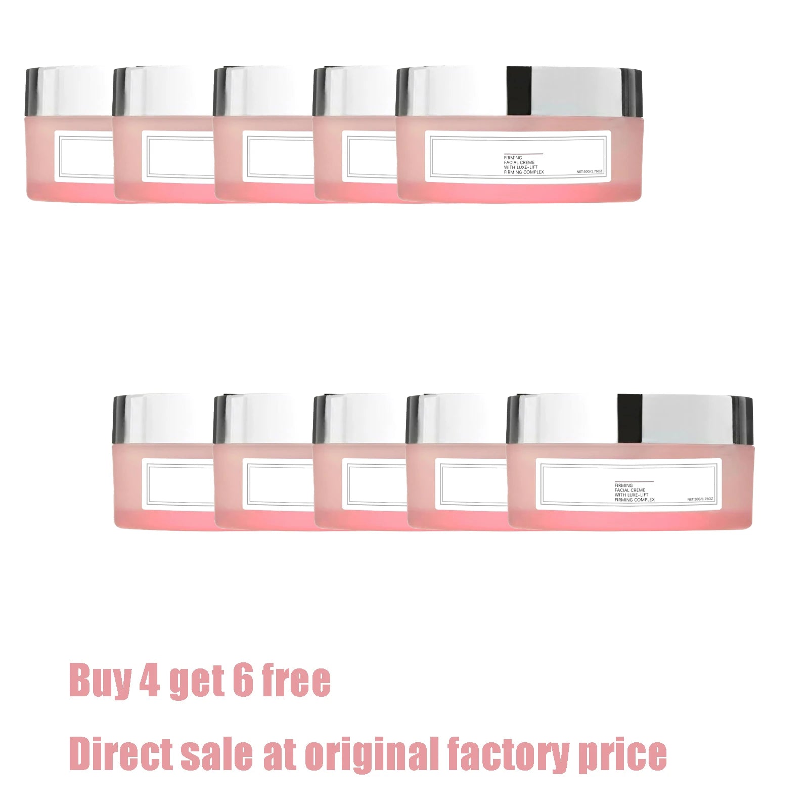 50G Face & Neck Skin Care Cream Gentle Moisturizing Improve Skin Elasticity Smoothing Reduce Roughness Nourishing Skin Lotion Oasis Select 10 pcs United States