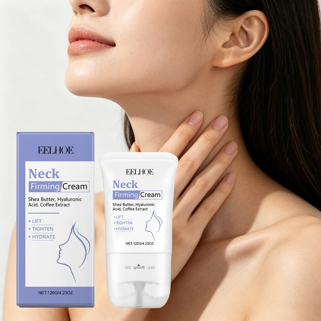 120G Neck Cream Roller Deep Moisturizing Improve Smoothness Enhance Firmness Lifting Tightening Fade Fine Lines Neck Care Lotion Oasis Select