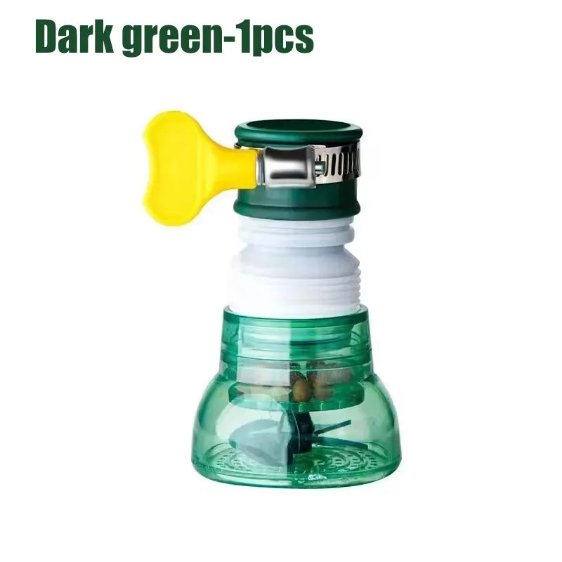 Faucet Splash Proof Device Kitchen Extender Universal Joint Nozzle Extended Booster Universal Faucet Filter Oasis Select dark green-1pcs