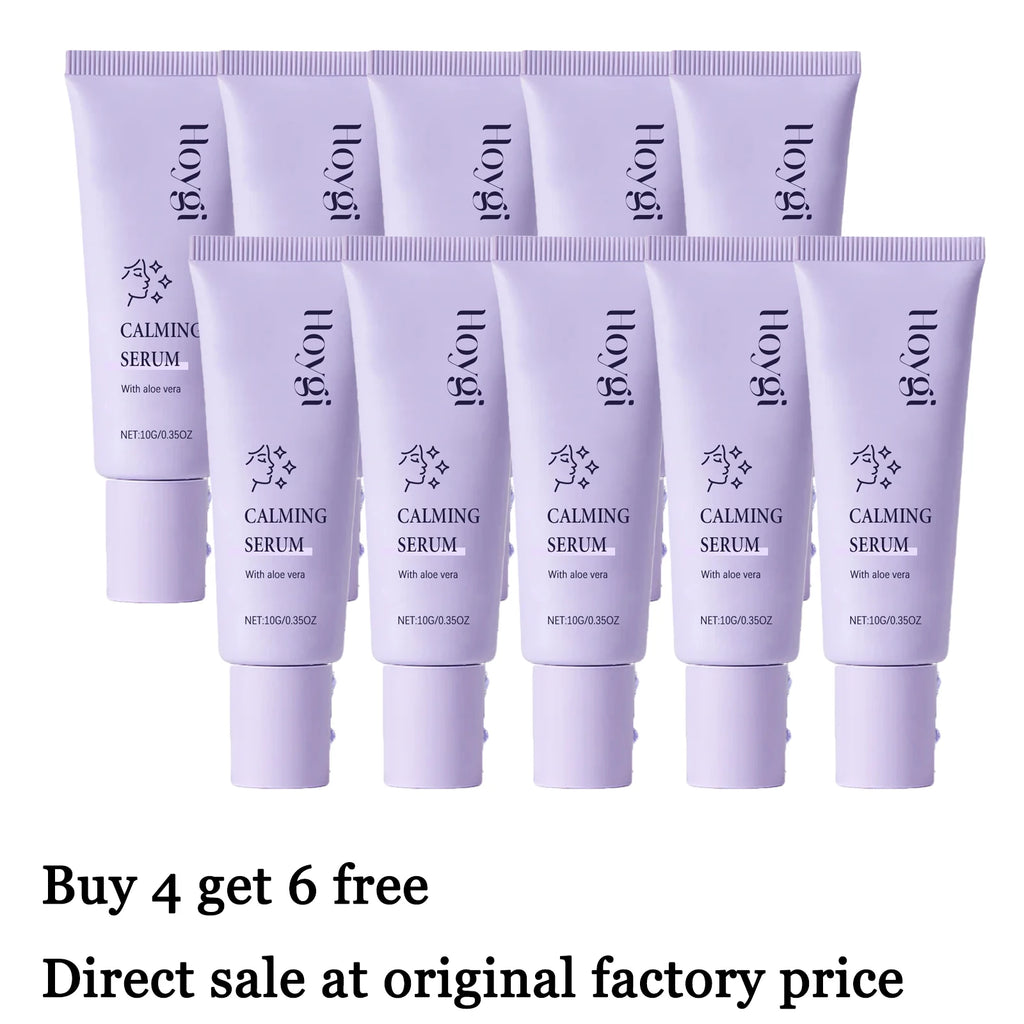 10G Aloe Vera Face Serum Deep Moisturizing Reduce Dryness Boosts Skin Elasticity Soothing Redness Smoothing Softening Facial Serum Oasis Select 10 pcs United States