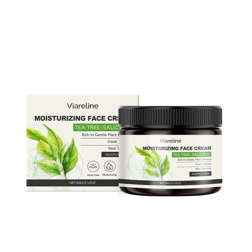 60G Salicylic Acid Facial Cream Gentle Moisturizing Refines Pores Brightening Improve Roughness Smoothing Non-greasy Face Lotion Oasis Select 60g United States