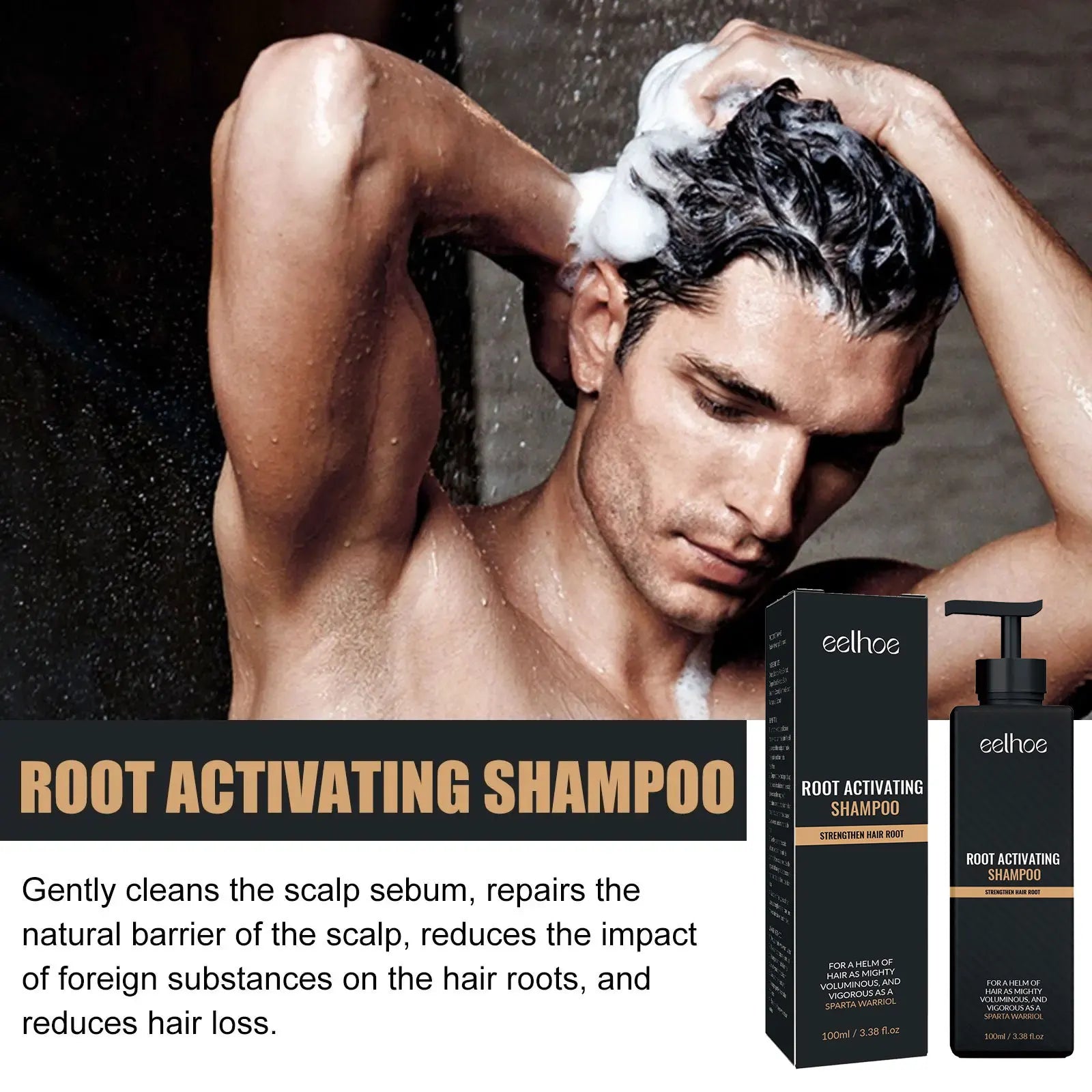 Eelhoe Hair Thickening Shampoo – Oil Control & Root Nourish