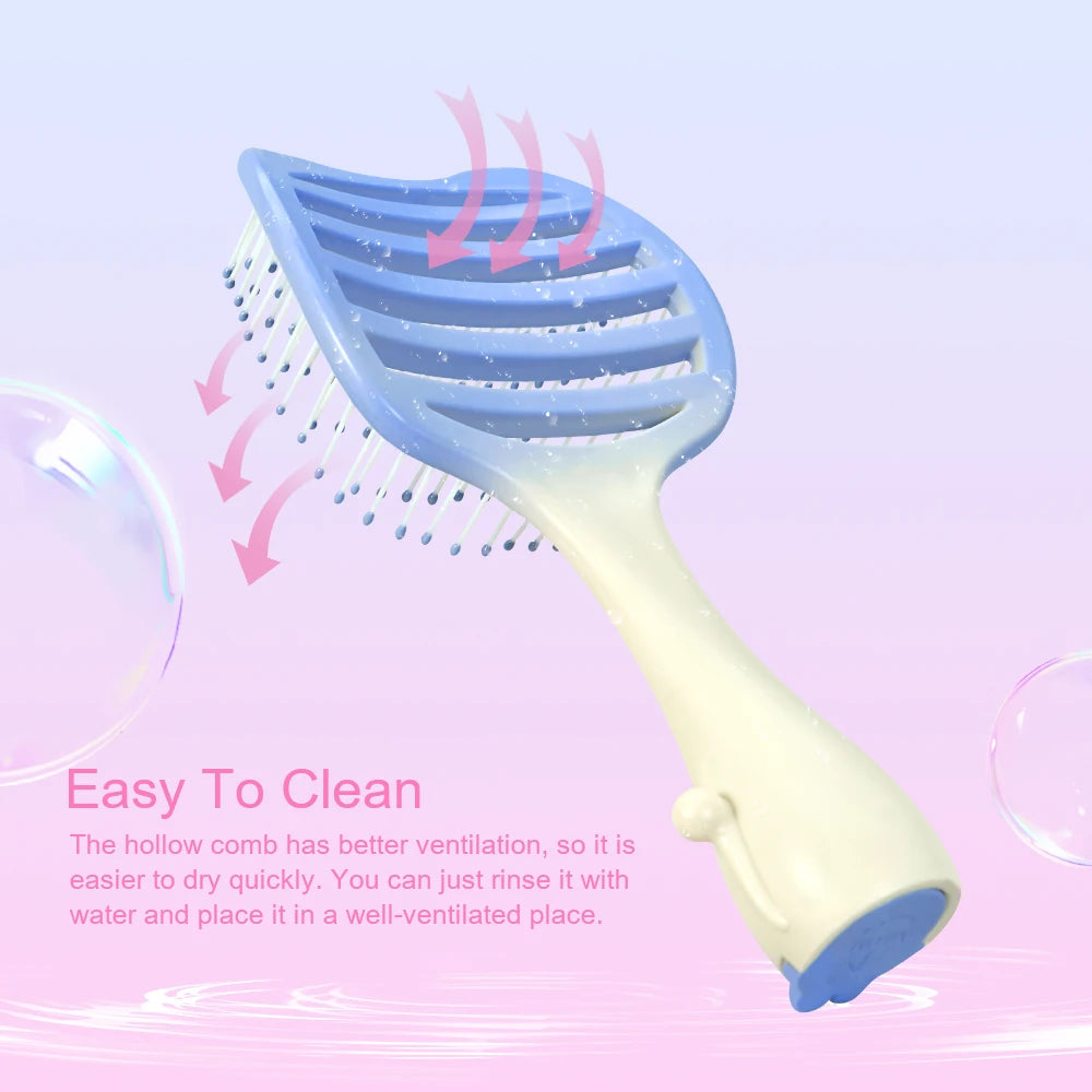 Cat Ear Detangler Comb – Anti-Static Wet & Dry Hair Brush Hair Detangler Comb Oasis Select