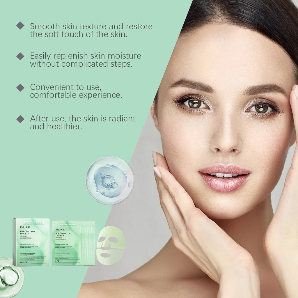 4PCS Retinol Face Mask Deep Moisturizing & Nourishing Pores Enhance Smoothness Glowing Soothing Redness Enhance Skin Elasticity Facial Mask Oasis Select