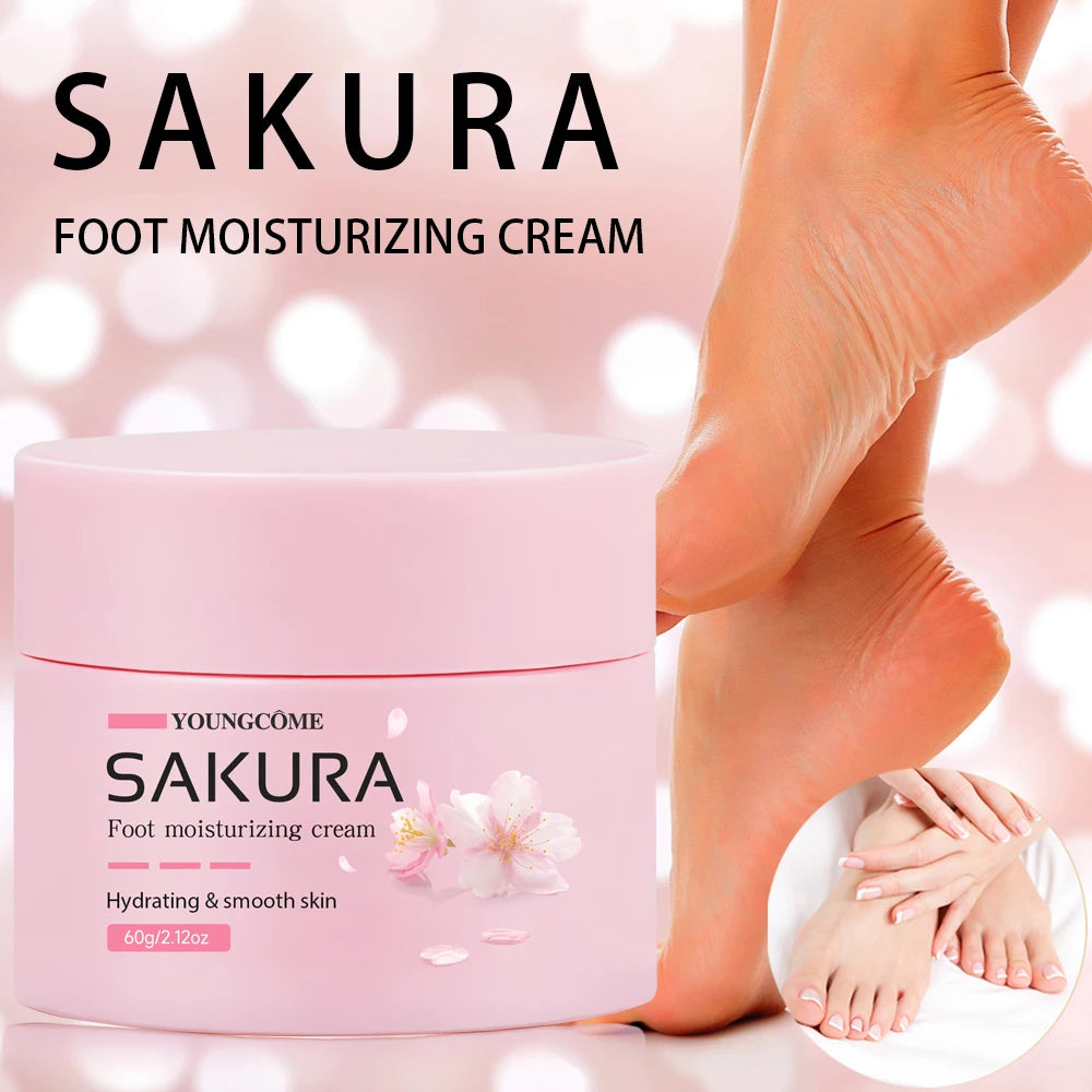 Sakura Foot Cream – Urea 40% & Shea Butter Overnight Heel Repair