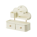 Desk Organizer—Cloud-shaped, multi-compartment, expandable plastic storage box, ideal for the home, office, bathroom, and bedroo Oasis Select 1-layer