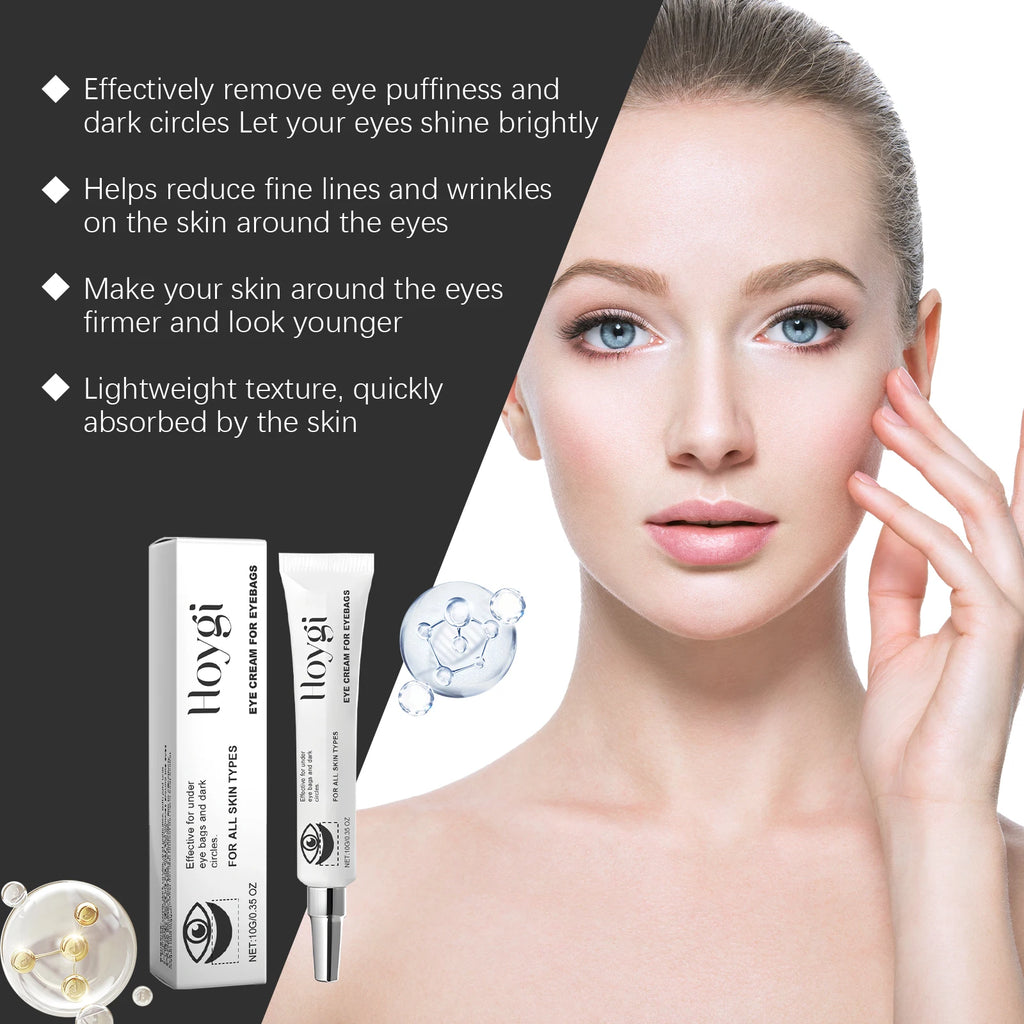 Niacinamide Eye Bags Removal Cream Reduce Eyes Puffiness Moisturizing Care Cream Brightening Firming Lifting Under the Eyes Gel Oasis Select
