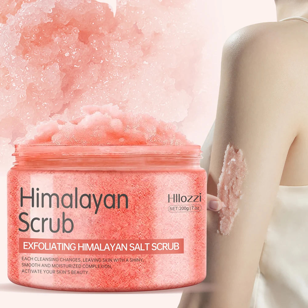 Himalayan salt scrub cleanses the skin, whitens, exfoliates, removes dead skin, and makes the skin smooth and elastic Bathing Oasis Select