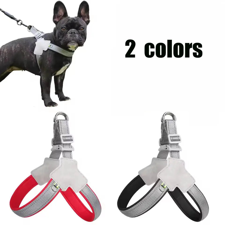 Dog vest leash pet chest harness leash suitable for small and medium-sized Shiba Inus Corgis Bichon Frises and Teddy dogs. Oasis Select