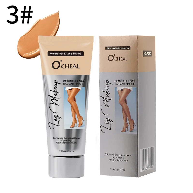 O'CHEAL Leg Body Makeup Cream – Waterproof Coverage Foundation