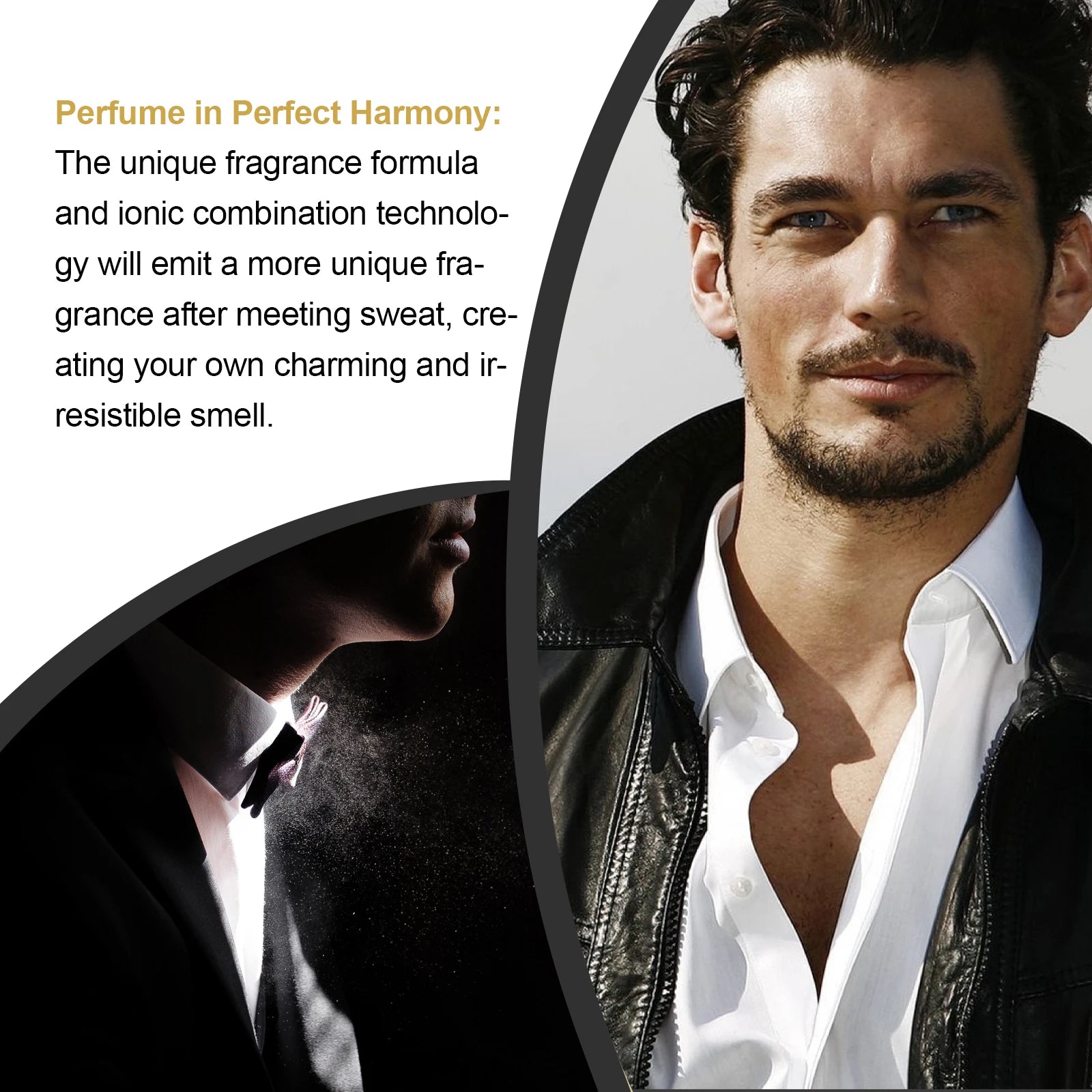 Roxelis Men Pheromone Perfume for Daily Dating Bussiness Party Charming Attract Women Enhance Confidence Lasting Perfume 50ml Oasis Select