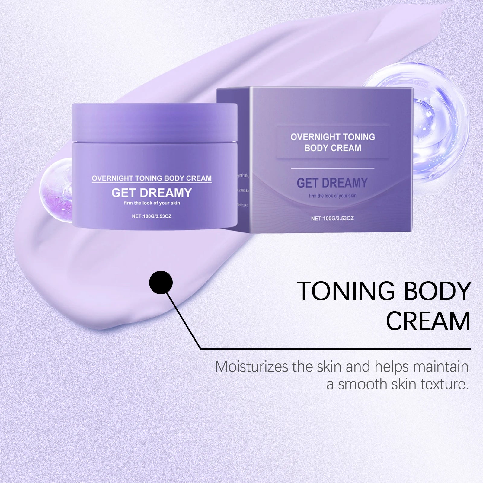 100g Body Firming Cream Deep Moistiurizing Boosts Elasticity Tightening Lifting Smoothing Soften Body Lotion for All Skin Types Oasis Select