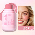 USHAS Cream Blush Stick – Dewy Glow, Waterproof & Long-Lasting