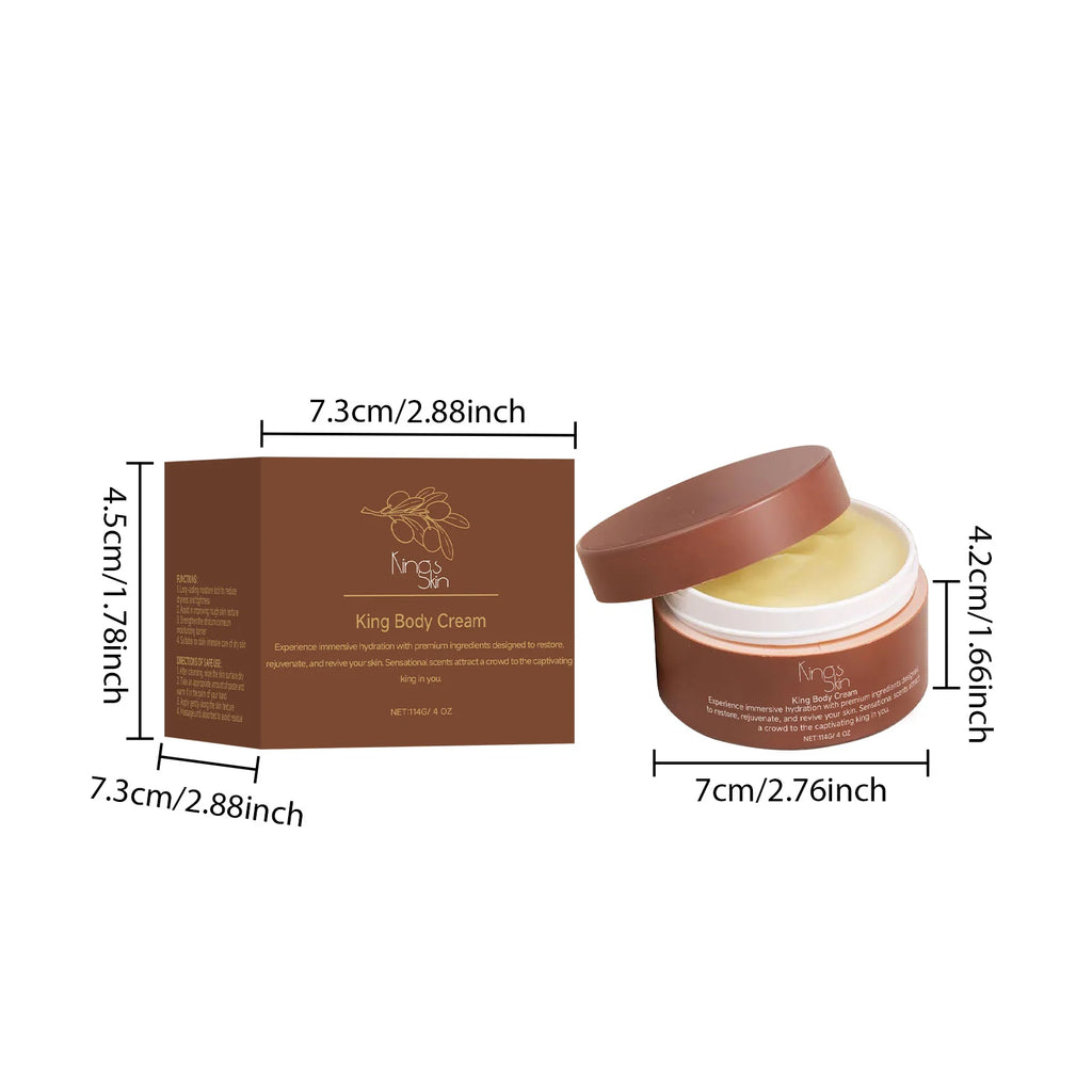 114g Shea Butter Body Cream Deep Moisturizing Reduce Dryness Non-greasy Smoothing Improve Skin Texture Softening Body Lotion Oasis Select
