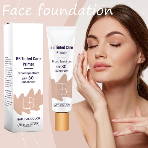 30g Facial BB Cream Moisturizing Blemish Coverage Lightweight Sweatproof Lasting Makeup Daily Protection Tinted for Daily Use Oasis Select
