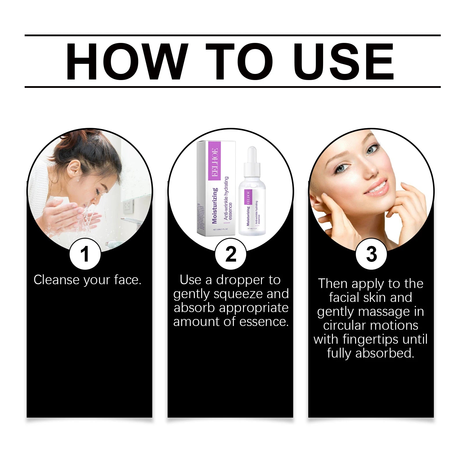 30ML Face Hydrating Serum Deep Moisturizing Improve Roughness Smoothing Repairing Damaged Skin Fade Fine Lines Improve Skin Elasticity Face Serum for All Skin Types Oasis Select