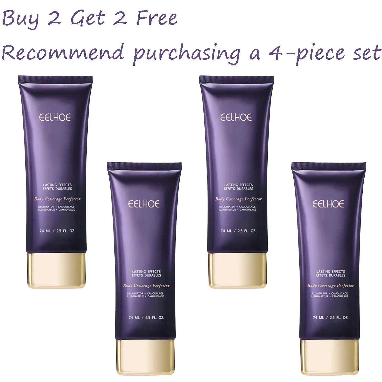 74ML Tattoo Concealer Cream Moisturizing Full Coverage for Scars and Birthmarks Lasting Invisible Brightening Sweatproof Cover Oasis Select 4 pcs United States