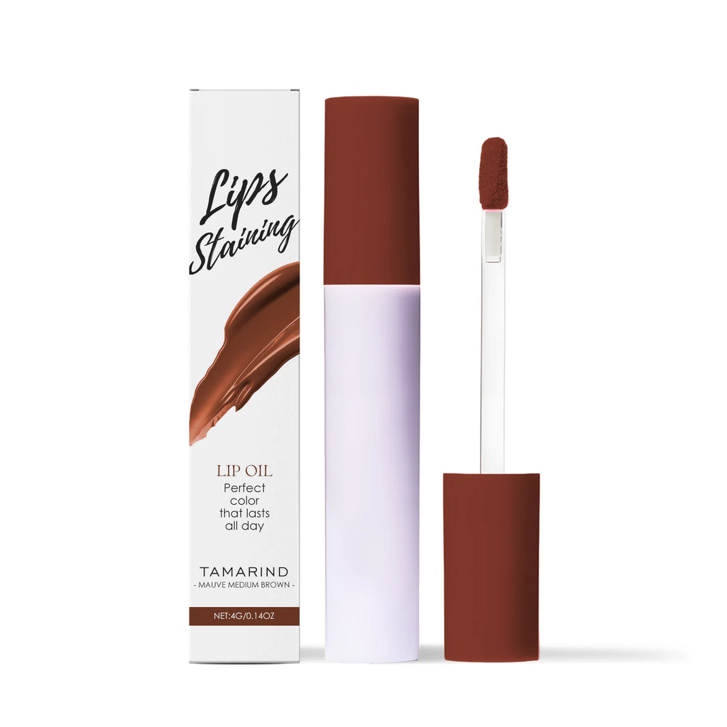 Multi Color Glass Mirror Water Glow Lip Oil Deep Hydrating Nourishing Fade Lip Lines Enhance Shine Non-sticky for All Lip Type Oasis Select Tamarind United States