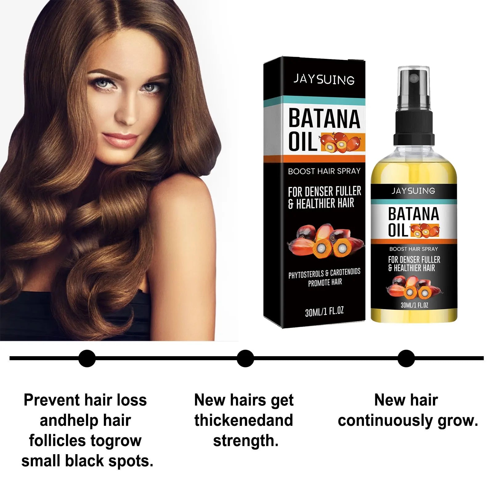 Hair Essential Oil Frizzy Hair Repair Damage Improve Dryness Thickening Hair Root Nourish Scalp Spray Hydrating Hair Conditioner Oasis Select