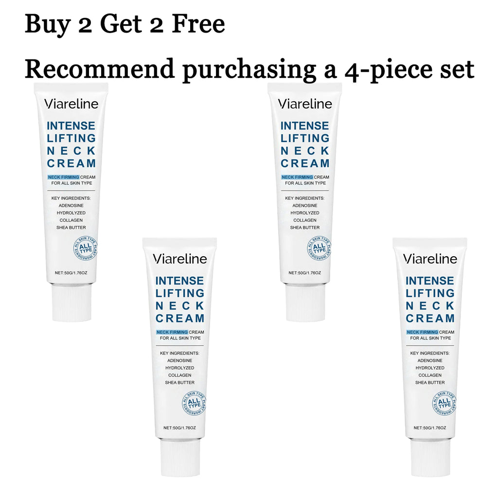 50G Neck Care Cream Gentle Moisturizing Lifting Improve Skin Texture Boosts Elasticity Tightening Neck Lotion for All Skin Types Oasis Select 4 pcs United States