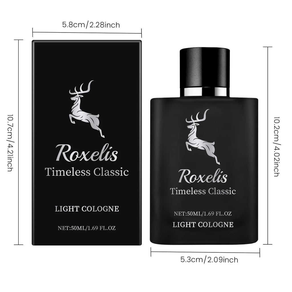 Roxelis Classic Cologne Pheromone Flirting Romantic Dating Atmosphere Lasting Light Fragrance Refreshing Men Gift Woody Perfume Oasis Select