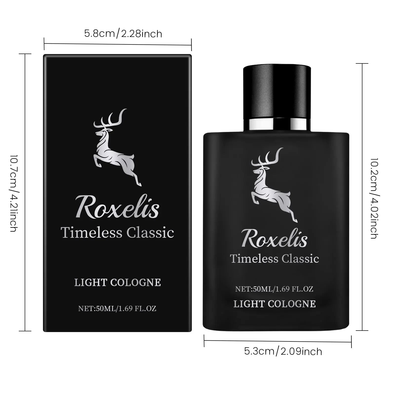 Roxelis Classic Cologne Pheromone Flirting Romantic Dating Atmosphere Lasting Light Fragrance Refreshing Men Gift Woody Perfume Oasis Select