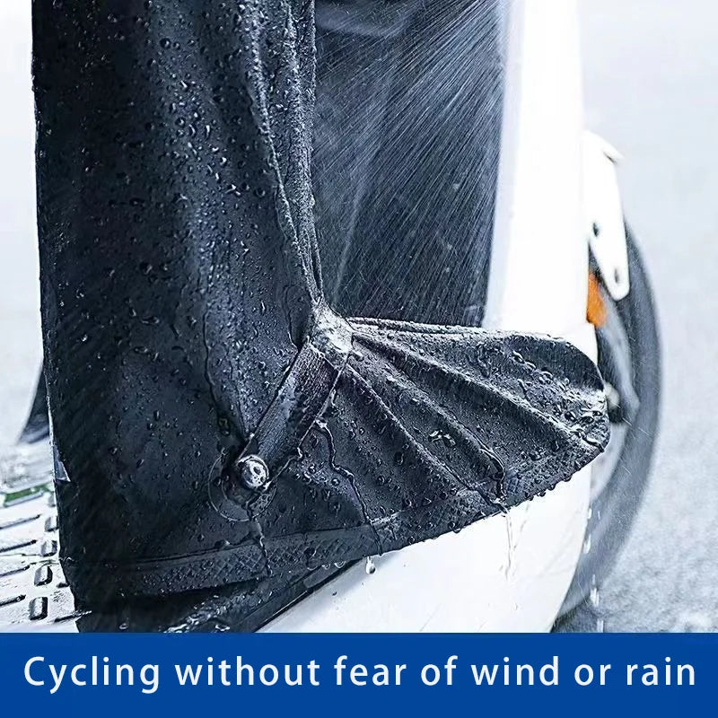 Easy to Put On and Take Off Waterproof Rainproof and Non-Slip Shoe Covers for Outdoor Use Thick and Wear-Resistant Unisex Oasis Select