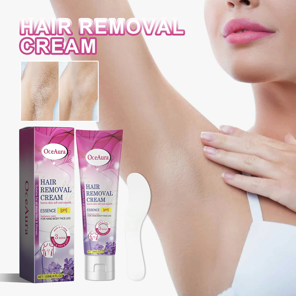 Oceaura Herbal Hair Removal Cream Gentle Non-irritating Skin Improve Roughness Pore Invisible Moisturize Smooth Hair Removal Gel Oasis Select