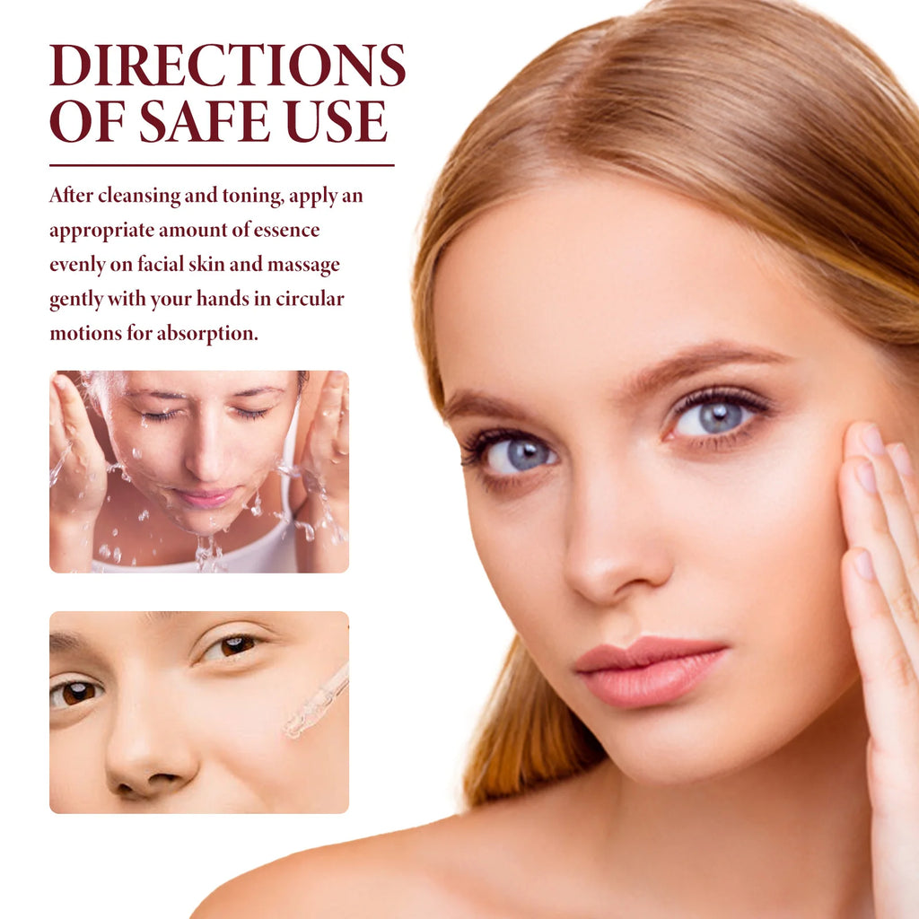 Oceaura Rosehip Oil Face Serum Fade Fine Lines Moisturizing Remove Wrinkles Improve Skin Elasticity Firming Facial Serum Oasis Select