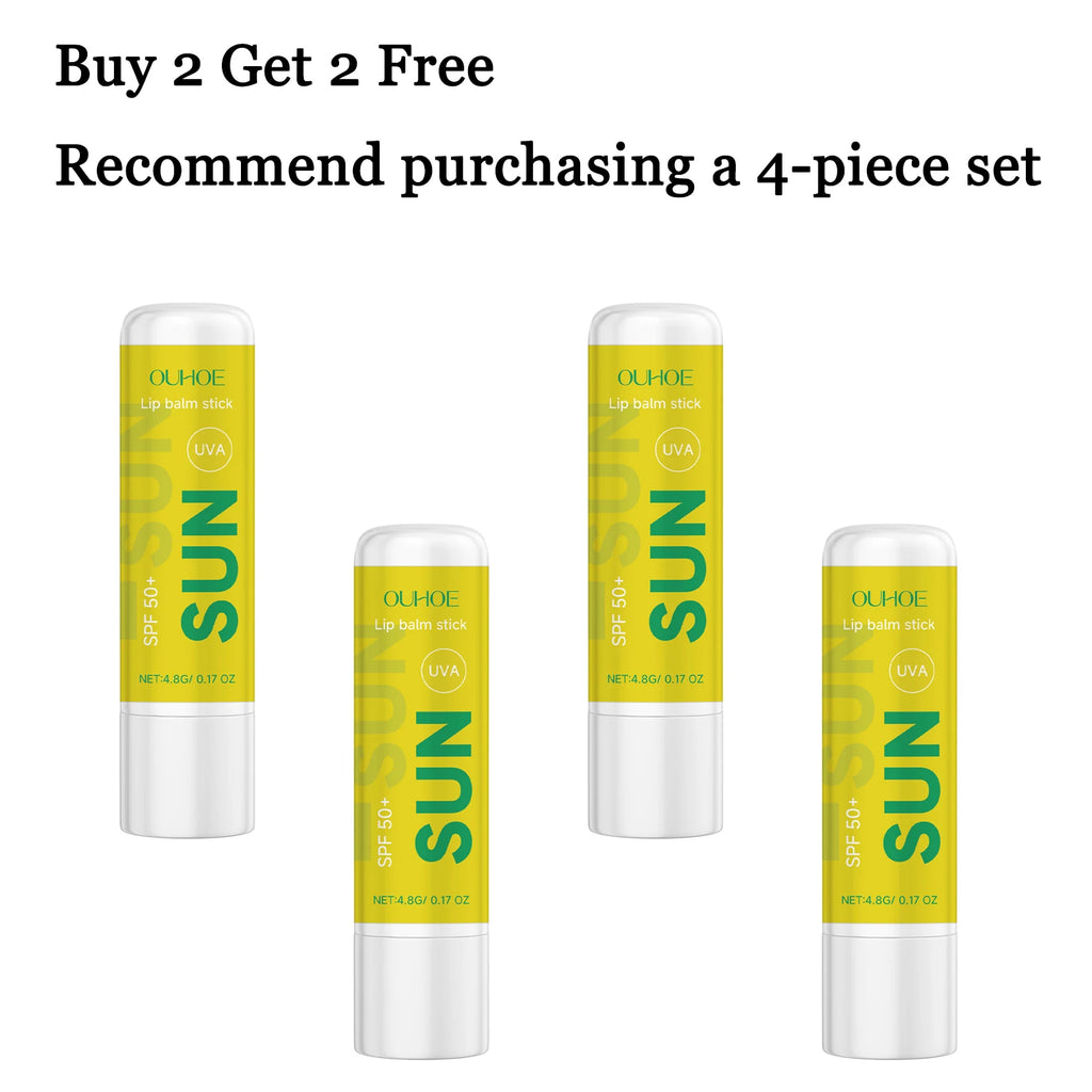4.8G Lip Care Balm Deep Moisturizing Remove Dead Skin Nourishing Fade Fine Lines Strengthening Barrier Sunblock Lip Cream Oasis Select 4 pcs United States