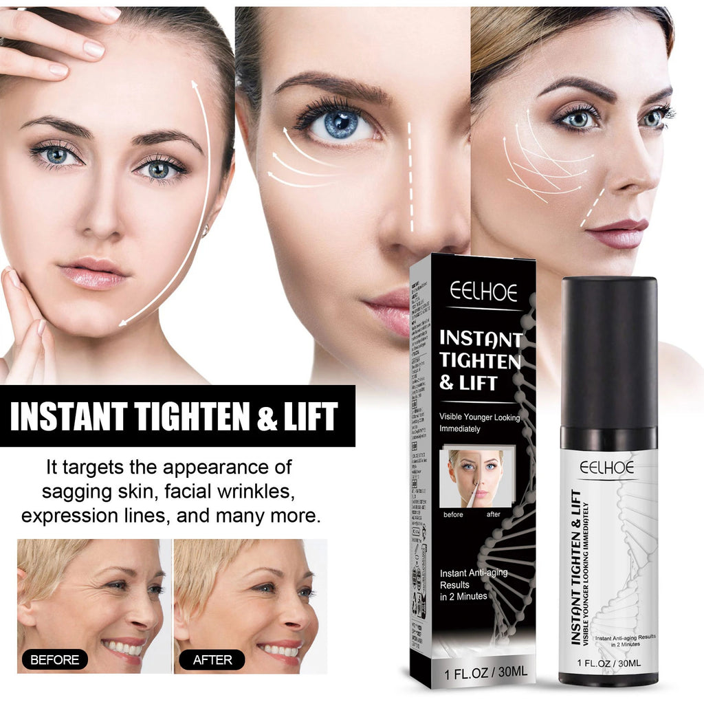 30ML Facial Firming Serum Gentle Moisturizing Enhance Skin Elasticity Fade Fine Lines Tightening Lifting Glowing Face Serum Oasis Select