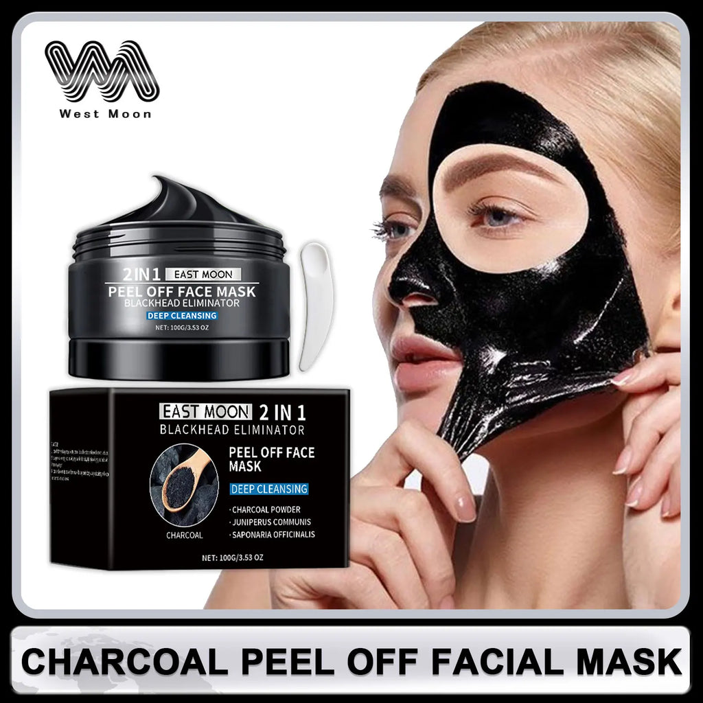 Bamboo Charcoal Blackhead Remover Mask Deep Cleanig Purifying Shrink Pores Cream Oil Control Exfoliator Peel Mud Mask Skin Care Oasis Select