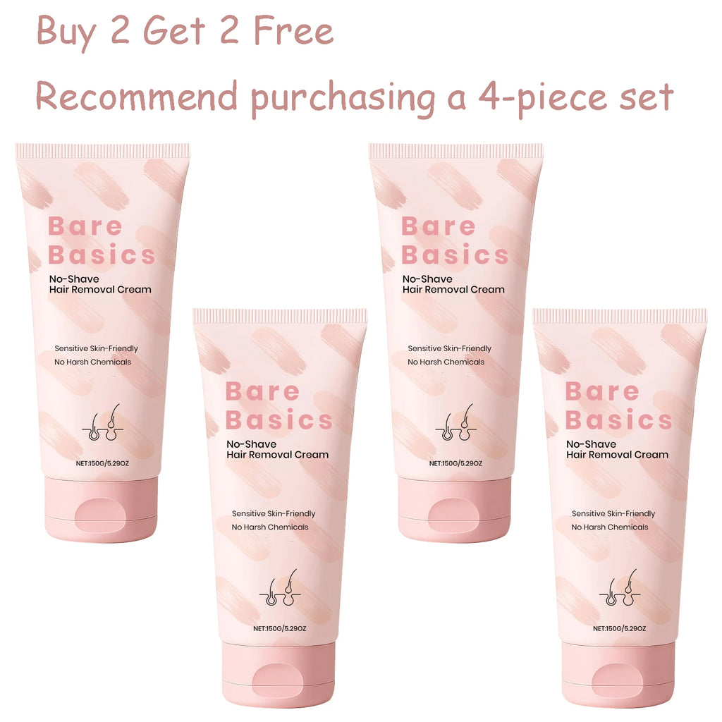 150G Body Hair Removal Cream Sensitive Skin-friendly Gentle Cleaning Refine Pores Refreshing Relief Discomfort Easy Hair Remover Oasis Select 4 pcs United States