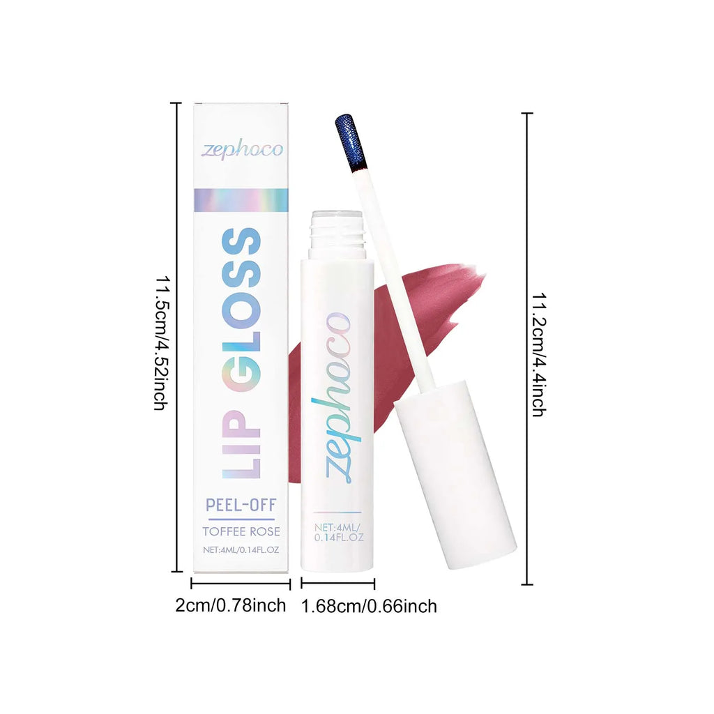 Multi Color Peel Off Lip Gloss Gentle Moisturizing Remove Dead Skin Fade Lip Lines Enhance Gloss Nourishing Plumper Lip Gloss Oasis Select
